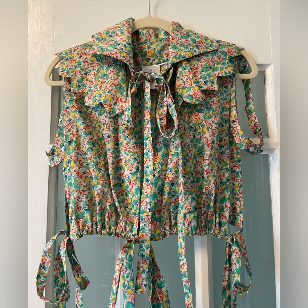 Borrow Vacui Chemisette Vest Top